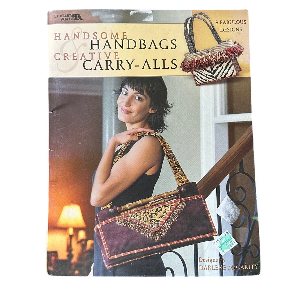 Handsome Handbags Carry-All Pattern Book